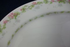 WM GUERIN WILD ROSES GARLAND-  SERVING PLATTER 13 1/2"  ..... http://jaapiesfinechinastore.com