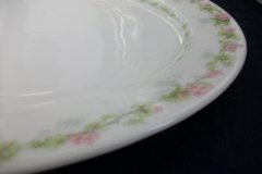 WM GUERIN WILD ROSES GARLAND-  SERVING PLATTER 13 1/2"  ..... http://jaapiesfinechinastore.com