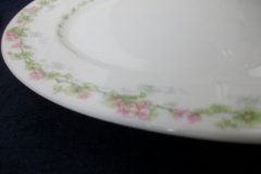 WM GUERIN WILD ROSES GARLAND-  SERVING PLATTER 13 1/2"  ..... http://jaapiesfinechinastore.com