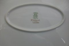 WM GUERIN WILD ROSES GARLAND-  SERVING PLATTER 13 1/2"  ..... http://jaapiesfinechinastore.com