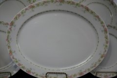 WM GUERIN WILD ROSES GARLAND-  SERVING PLATTER 15 7/8"  ..... http://jaapiesfinechinastore.com