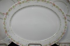 WM GUERIN WILD ROSES GARLAND-  SERVING PLATTER 15 7/8"  ..... http://jaapiesfinechinastore.com