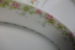 WM GUERIN WILD ROSES GARLAND-  SERVING PLATTER 15 7/8"  ..... http://jaapiesfinechinastore.com