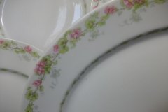 WM GUERIN WILD ROSES GARLAND-  SERVING PLATTER 15 7/8"  ..... http://jaapiesfinechinastore.com