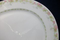 WM GUERIN WILD ROSES GARLAND-  SERVING PLATTER 15 7/8"  ..... http://jaapiesfinechinastore.com
