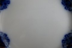 WOOD & SON  CLARENCE (FLOW BLUE)-  SALAD PLATE  .....  https://www.jaapiesFineChinaStore.com