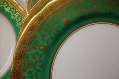 AYNSLEY KENILWORTH GREEN- SALAD PLATE  8 1/2"     .....   http://jaapiesfinechinastore.com