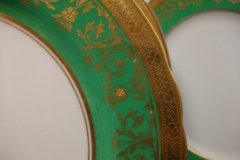 AYNSLEY KENILWORTH GREEN- SALAD PLATE  8 1/2"     .....   http://jaapiesfinechinastore.com