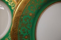 AYNSLEY KENILWORTH GREEN- SALAD PLATE  8 1/2"     .....   http://jaapiesfinechinastore.com