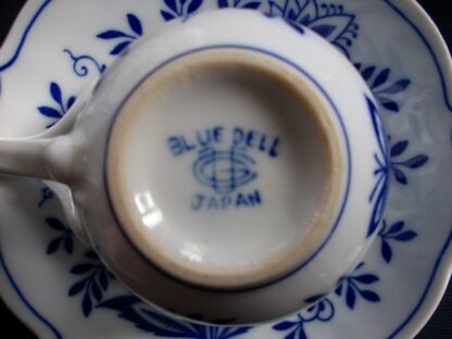 UCAGCO JAPAN BLUE DELL (c.1947+)  CUPS only- BLUE AND WHITE- EXCELLENT! - Image 5