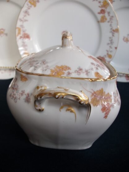 CFH-GDM AUTUMN COVERED SUGAR BOWL