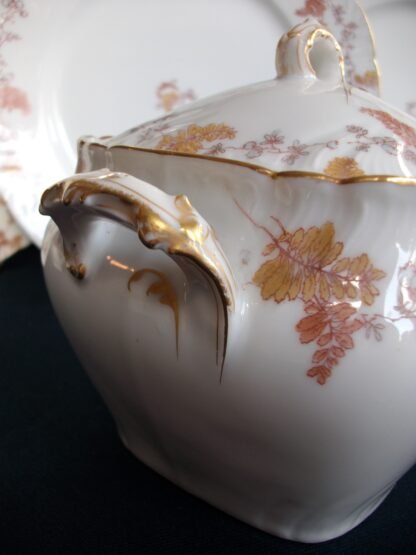 CFH-GDM AUTUMN COVERED SUGAR BOWL