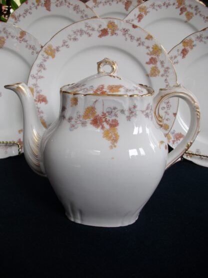HAVILAND-CFH/GDM- AUTUMN TEA POT