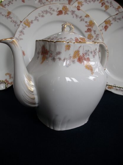 HAVILAND-CFH/GDM- AUTUMN TEA POT