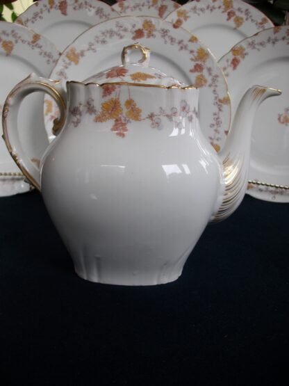 HAVILAND-CFH/GDM- AUTUMN TEA POT