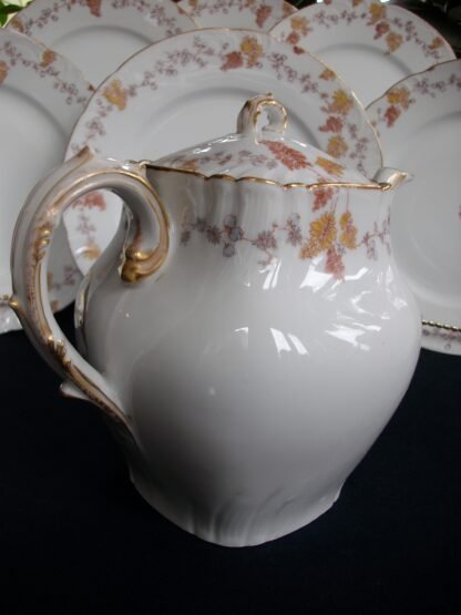 HAVILAND-CFH/GDM- AUTUMN TEA POT