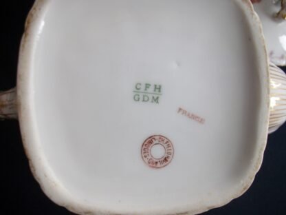 HAVILAND-CFH/GDM- AUTUMN TEA POT
