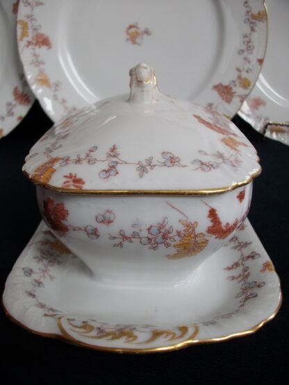 HAVILAND-CFH/GDM- AUTUMN GRAVY BOAT