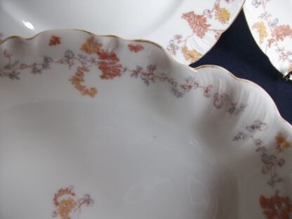 HAVILAND-CFH/GDM- AUTUMN RELISH/SERVING BOWL