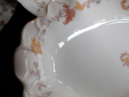 HAVILAND-CFH/GDM- AUTUMN RELISH/SERVING BOWL