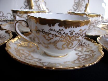 COALPORT ANNIVERSARY CUP and SAUCER