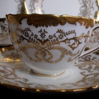 COALPORT ANNIVERSARY CUP and SAUCER