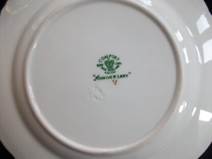 COALPORT ANNIVERSARY BREAD and BUTTER PLATE
