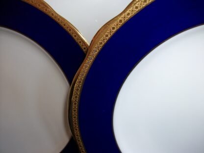 COALPORT COBALT #6518D DINNER PLATE