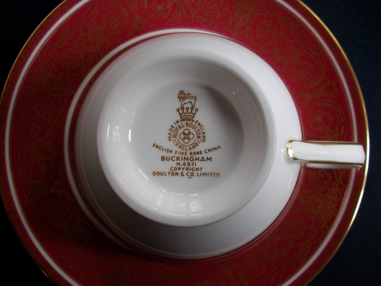 ROYAL DOULTON BUCKINGHAM