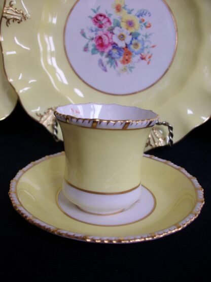 ROYAL CROWN DERBY A315 DEMI CUP and SAUCER