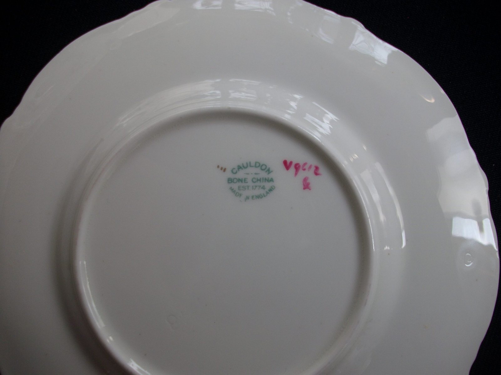 ROYAL CAULDON MARITA BREAD and BUTTER PLATE