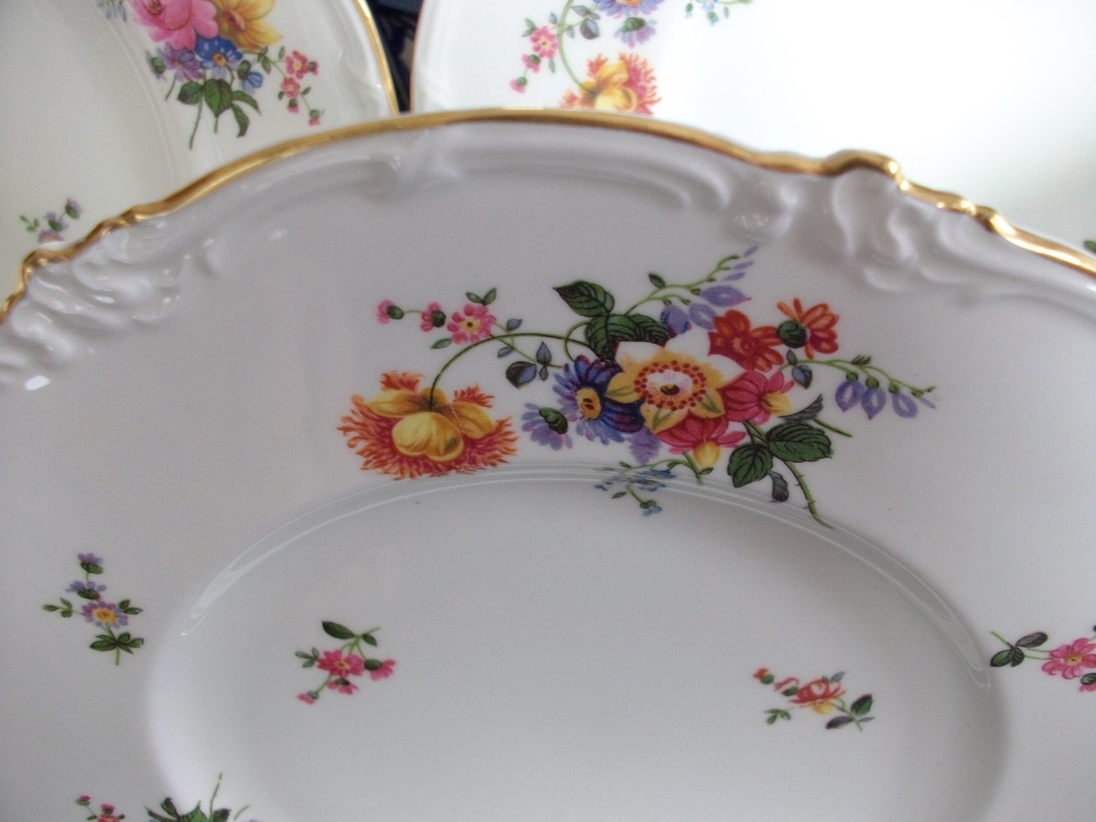 ROYAL CAULDON DINNER PLATE