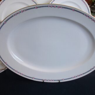 AHRENFELDT- ROSES IN BLUE BAND- PLATTER