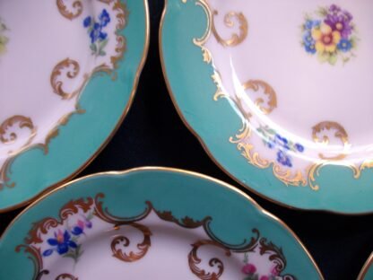 ROYAL BAYREUTH AQUA- BREAD & BUTTER PLATE