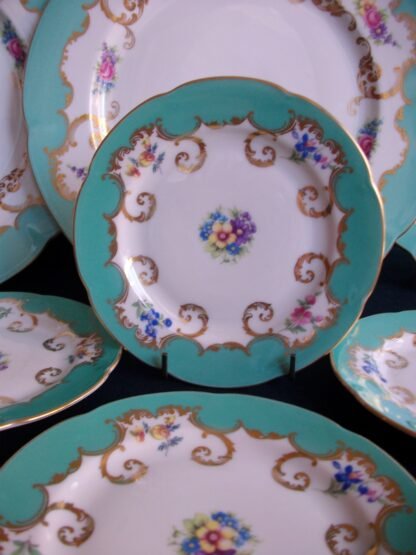 ROYAL BAYREUTH AQUA- BREAD & BUTTER PLATE