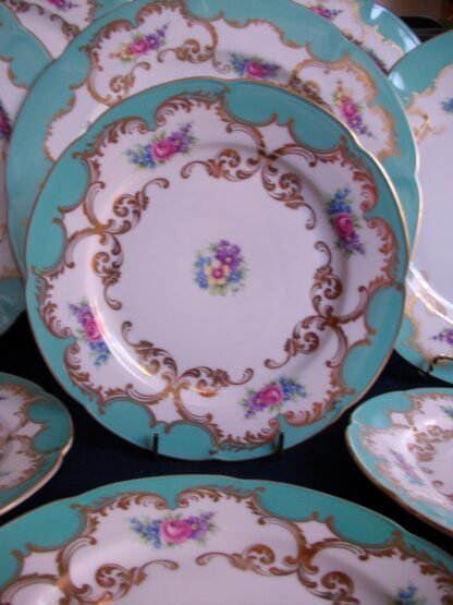 ROYAL BAYREUTH AQUA- SALAD PLATE