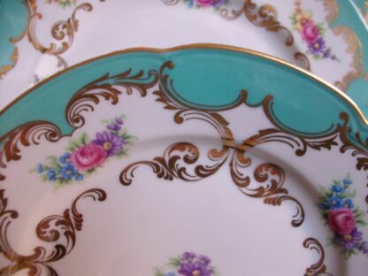 ROYAL BAYREUTH AQUA- SALAD PLATE