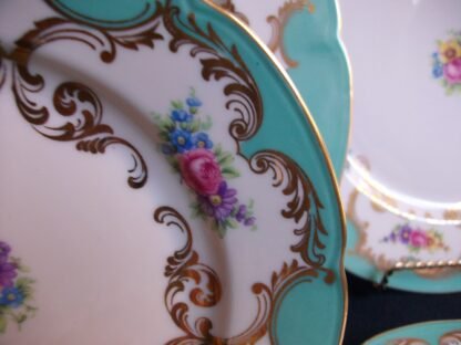 ROYAL BAYREUTH AQUA- SALAD PLATE