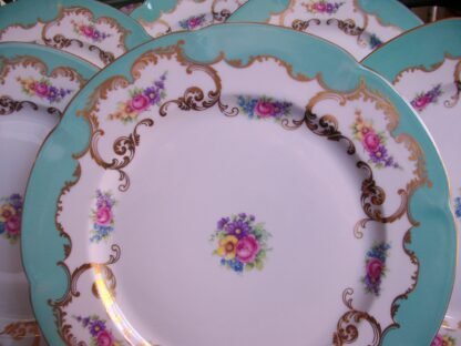 ROYAL BAYREUTH AQUA- DINNER PLATE