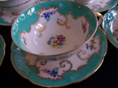 ROYAL BAYREUTH AQUA- CUP and SAUCER
