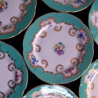 ROYAL BAYREUTH AQUA- BREAD & BUTTER PLATE