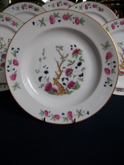 GUERIN-INDIAN TREE- SOUP PLATE