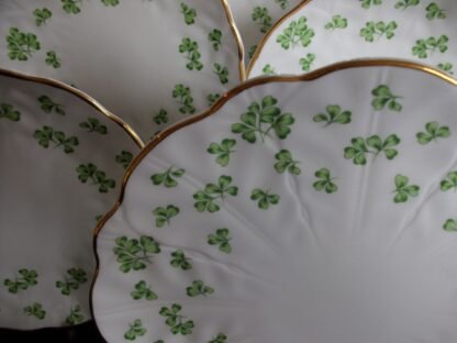 AYNSLEY SHAMROCK LUNCH PLATE