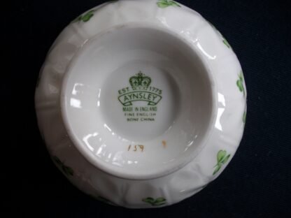 AYNSLEY SHAMROCK SUGAR BOWL