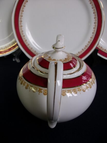 AYNSLEY WARWICK SUGAR BOWL