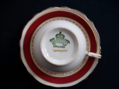 AYNSLEY WARWICK DEMI CUP and SAUCER