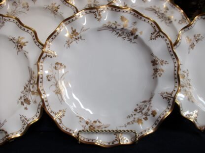 ROYAL CROWN DERBY ST JAMES DINNER PLATES