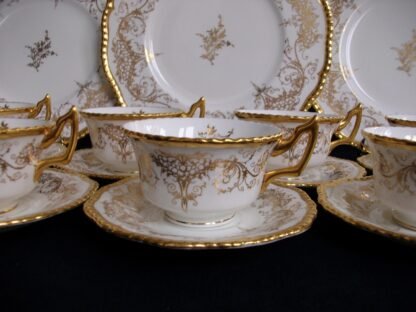 COALPORT- ADORATION #9681 CUP & SAUCER (s)