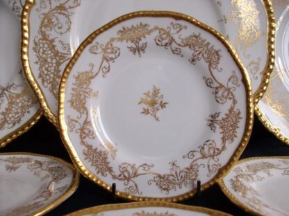 COALPORT ADORATION BREAD & BUTTER PLATES