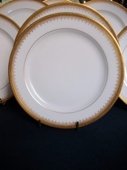 BAWO & DOTTER GREEK KEY SALAD PLATE(s)